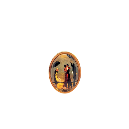 Ring steel gold dance in the rain2